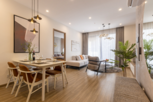 Không gian căn hộ ba phòng ngủ tại The Sakura. Ảnh: Vinhomes